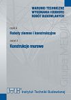 A3/2023 Część A: Roboty ziemne i konstrukcyjne, zeszyt 3: Konstrukcje murowe