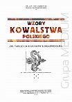 Wzory kowalstwa polskiego. Reprint