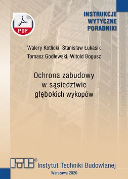 376/2020 Ochrona zabudowy w sąsiedztwie głębokich wykopów. Wytyczne ebook PDF