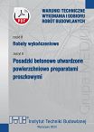 B8/2023 Część B: Roboty wykończeniowe, zeszyt 8: Posadzki betonowe utwardzone powierzchniowo preparatami proszkowymi ebook PDF