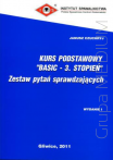 Kurs podstawowy „BASIC – 3. STOPIEŃ” - Zestaw pytań sprawdzających